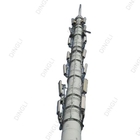 Radio Octagonal Tubular Steel Tower Pole Signal High Monopole Telecommunicaiton