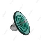 130kV 40KN Tensile Electric Glass Insulators With 16mm Socket Coupling